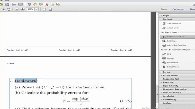 How to Delete or Remove Text from pdf by using adobe acrobat pdf pro смотреть онлайн