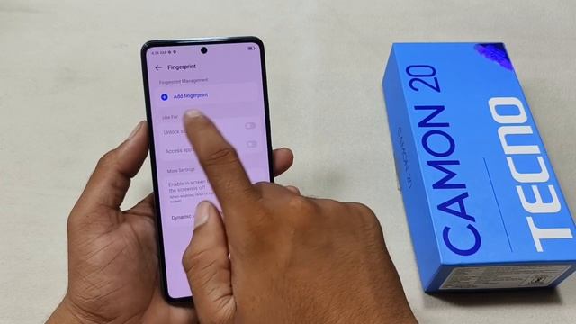 Tecno Camon 20 me Fingerprint Lock Kaise Lagaye | How To Set Fingerprint Lock Tecno Camon 20 | смотреть онлайн