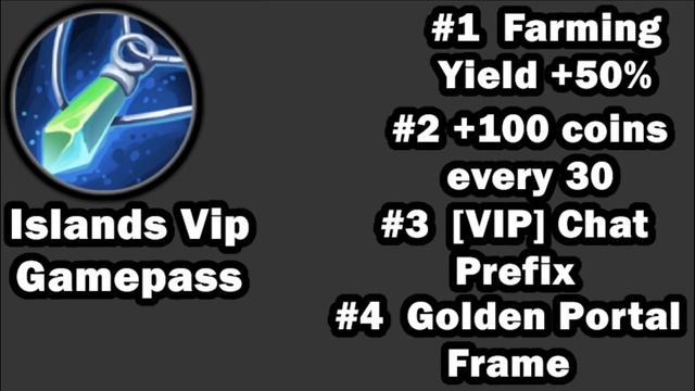 Roblox islands VIP GamePass #GamePassReview смотреть онлайн