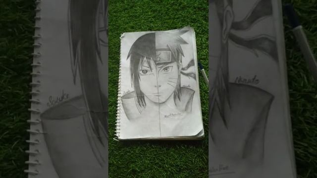 drawing Naruto and sasuke in my style #fpy #drawing #naruto #sasuke #anime #subcribe #uzumaki смотреть онлайн