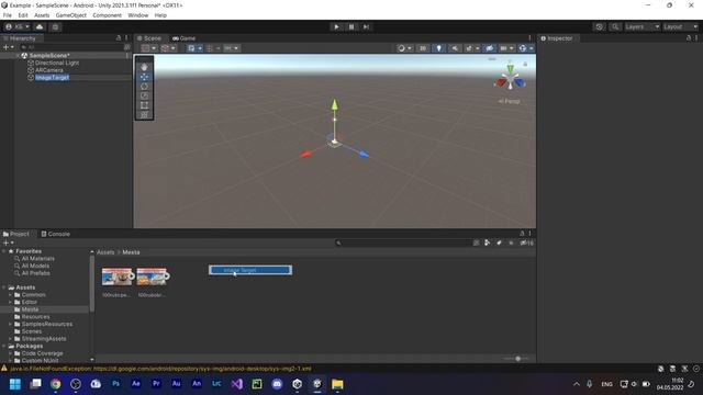 Как создать игру с дополненной реальностью / AR-игра на Unity + Vuforia смотреть онлайн