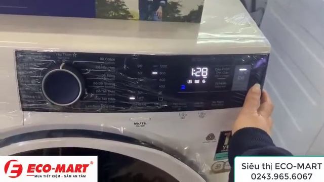 Cách dùng Máy giặt Electrolux Inverter 8 kg EWF8024P5WB và EWF9024P5WB - model 2022 смотреть онлайн