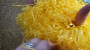 #вяжуивяжу? Мочалка "варежка" крючком из п/п нити.