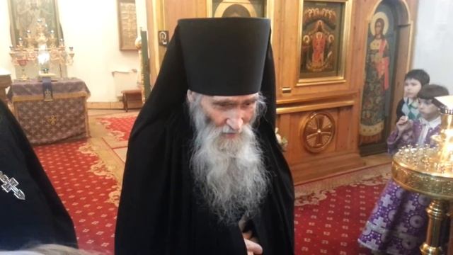 Схиархимандрит Илий (Ноздрин) 15.03.2014 в храме Софии Премудрости Божией смотреть онлайн