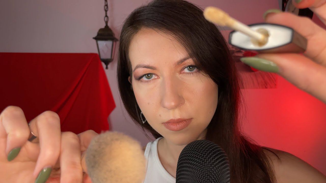 АСМР Гример подготовит тебя к роли в кино ASMR make-up artist смотреть онлайн