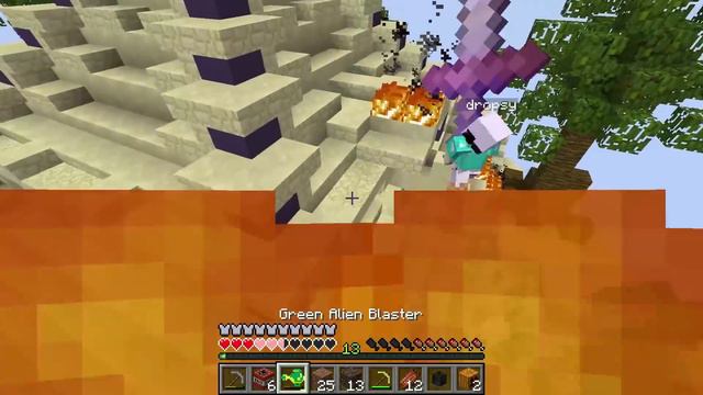 WE BROKE THE GAME?! | Minecraft Galactic Lucky Block Bed Wars! смотреть онлайн