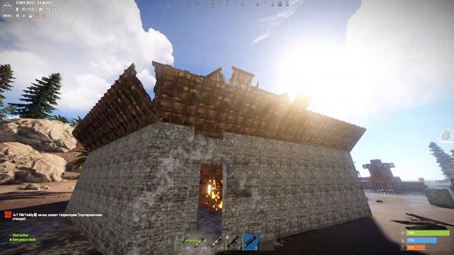 Серный Вайп на Fury RUST. Играем дуо в раст смотреть онлайн
