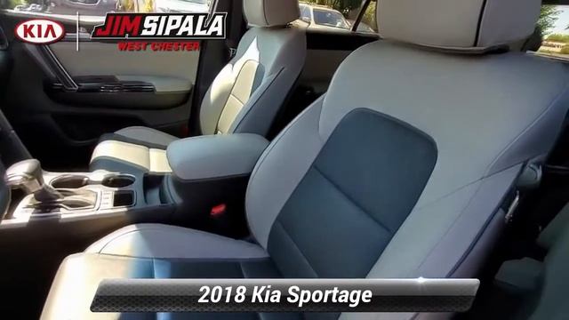 Certified 2018 Kia Sportage EX, West Chester, PA 409221T смотреть онлайн