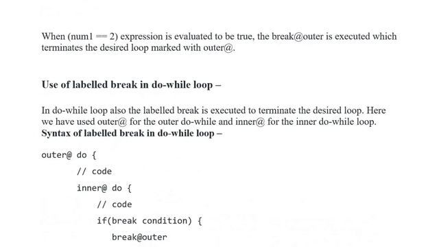 Kotlin | Labelled Break смотреть онлайн