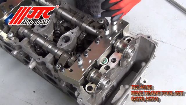 JTC-4413S_BENZ TIMING TOOL SET (M270, M274)_BENZ 正時工具組(M270綜合組) смотреть онлайн