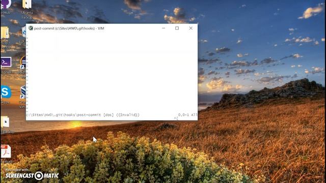 Using Git Hooks - Post Commit смотреть онлайн