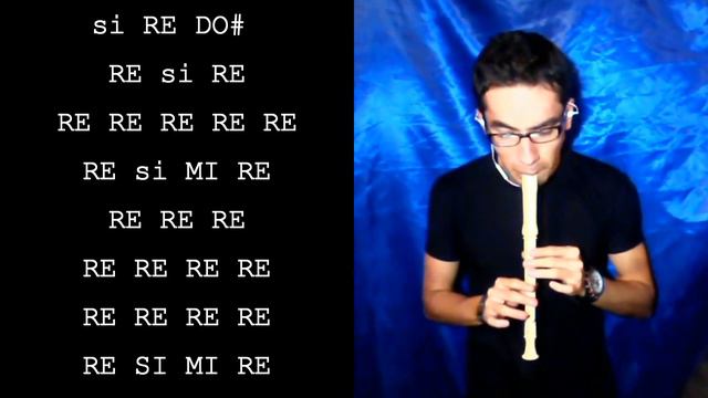 DESPACITO Luis Fonsi Ft. Daddy Yankee FLAUTA DULCE NOTAS