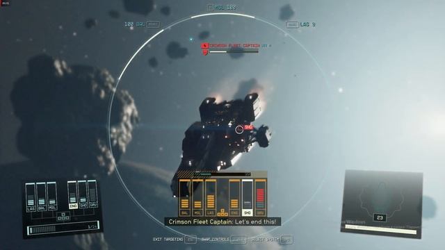 Starfield Locate And Destroy The Crimson Fleet Captain In Orbit Of Bessel смотреть онлайн