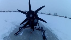 Аэросани . Новый винт, первые выводы .