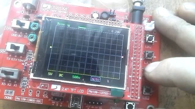 DSO138 нет луча.полоски.пустой дисплей смотреть онлайн