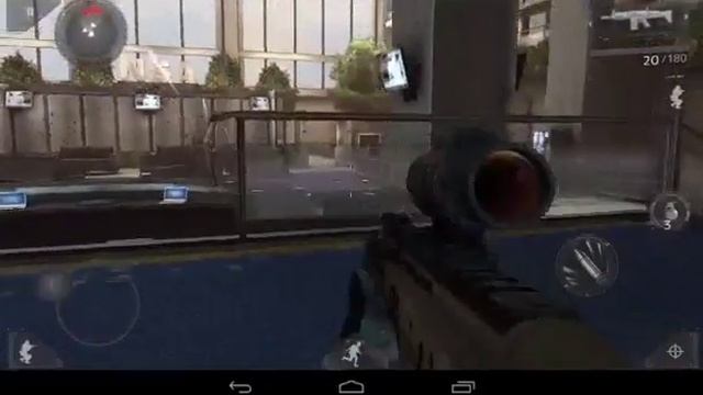 Modern Combat 3 Fallen Nation Обзор и парочка выстрелов смотреть онлайн