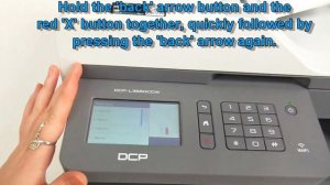 How to reset toner level readings on the Brother DCP-L3550CDW printer range / TN247 TN243