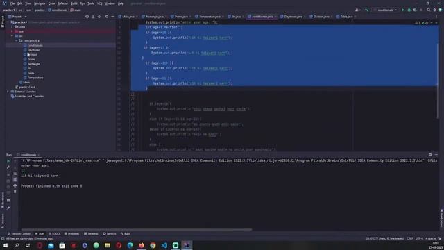 Day-6 || Java: If-else, Switch case|| Java Tutorial -- 6 смотреть онлайн