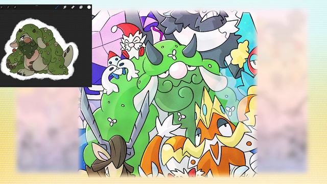 DRAWING 50+ FAKEMON for the Magnificent Movember Fakemontage! (+ the trials of burnout) смотреть онлайн