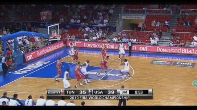 USA vs Tunisia 2010 FIBA World Basketball Championship Group Game HD 720p FULL GAME English смотреть онлайн