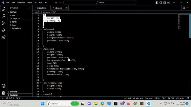 Simple Login Form in HTML CSS JAVACRIPT смотреть онлайн