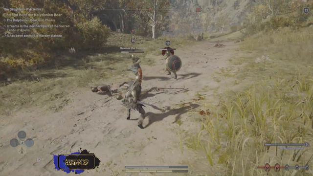 Assassin´s Creed Odyssey NIGHTMARE GP #2 - Fighting 3 stronger Mercenaries! XboxOneX 4k HDR 60 FPS смотреть онлайн