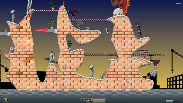 Hedgewars: Killing teleport смотреть онлайн