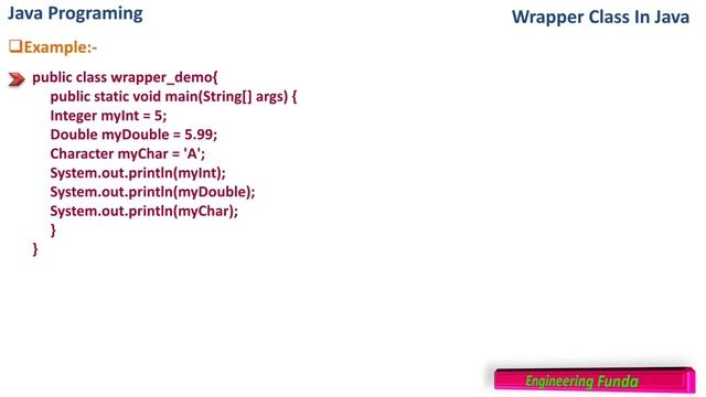 Wrapper Class - Java Programming смотреть онлайн