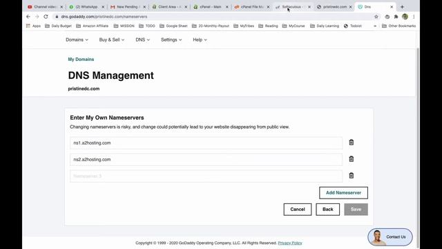 How to connect Godaddy and A2hosting смотреть онлайн