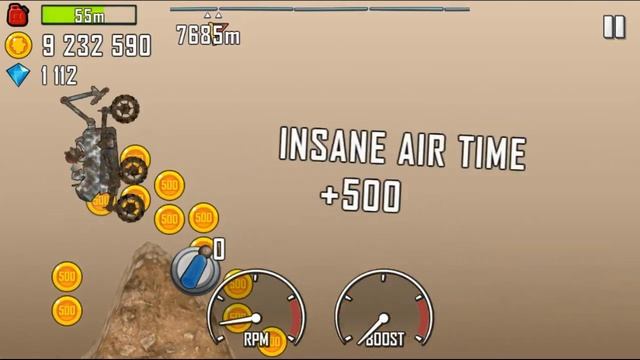 Hill climb racing ➨ Moonlander + Mudpool 13868m. (Ragnarok Soon) смотреть онлайн