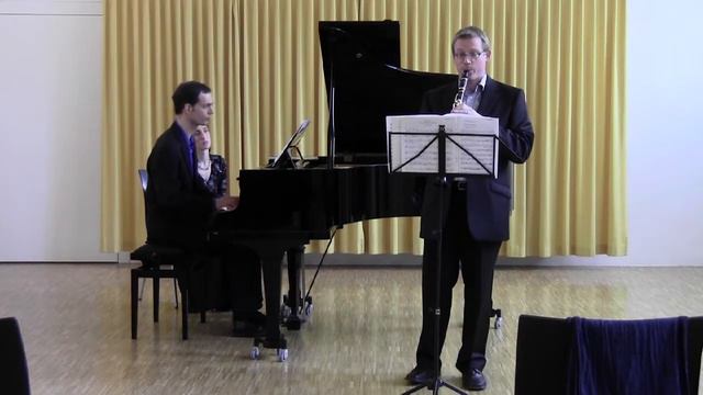 Paul Juon, Sonate f-moll op.82 für Klarinette und Klavier смотреть онлайн