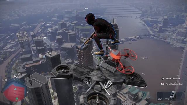 Watch Dogs: Legion - Vauxhall Tower Roof Using Drone смотреть онлайн