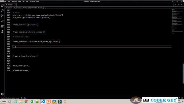 04 - Python Project - Typo Speed | Output & Keyboard Sections | Python Basic Programs смотреть онлайн