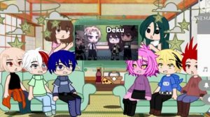 Mha react to deku as random gacha tiktoks (3/?) [] BKDK [] Purple Galore YTB