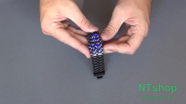 Светодиодные часы браслет Самурай / Iron Samurai смотреть онлайн
