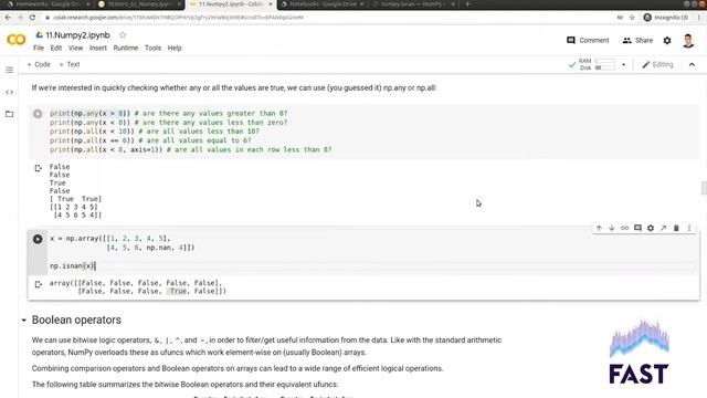 Lab 11 | NumPy (part 2) смотреть онлайн