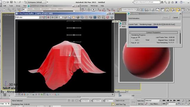falloff and silk material in 3d max смотреть онлайн