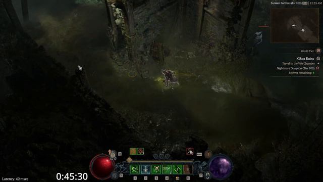 DIABLO 4 SPEEDRUN 1:32M GHOA RUINS SEASON 2 | Poison Twisting Blade Rogue смотреть онлайн