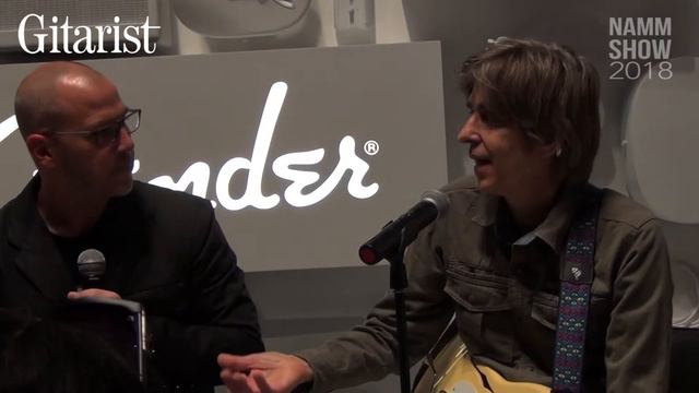 Eric Johnson introduceert zijn signature Strat @Fender, NAMM 2018 смотреть онлайн