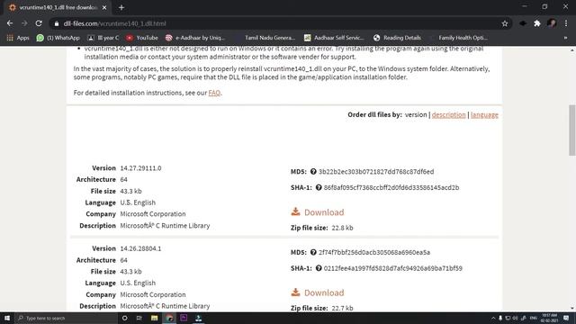 vcruntime140_1.dll Missing Error | vcruntime140.dll Missing Error | Windows 10 | Shiv Techno смотреть онлайн