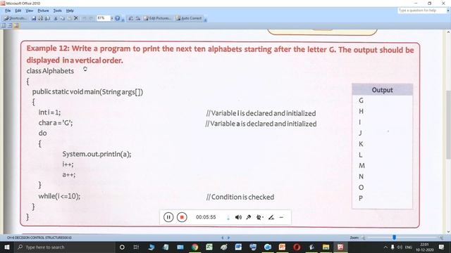 ICSE JAVA | DO WHILE | CH-6- DECISION CONTROL STRUCTURES | Part-6 | DO WHILE LOOP in JAVA смотреть онлайн