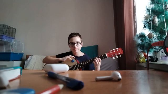 районы кварталы (звери) и катюша, на гитаре смотреть онлайн
