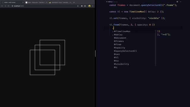 Animacje w GSAP [GreenSock, TweenMax, TimelineMax] ?Opowieści, skrypty #26 смотреть онлайн