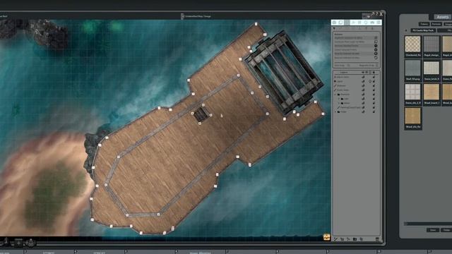 Fantasy Grounds Unity Map & Image Creation with Joshua Watmough- Riverboat Reef Part 3 смотреть онлайн