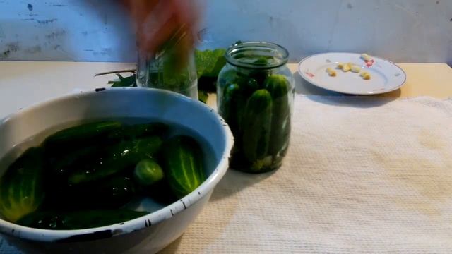 Как засолить огурцы на даче. Быстрый способ. смотреть онлайн