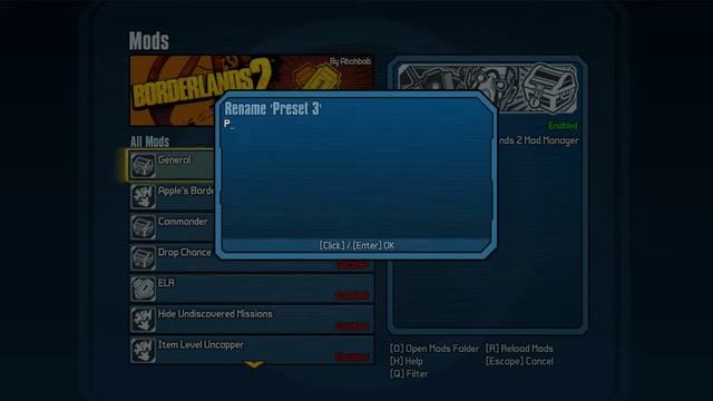 Presets - New in Apple's Borderlands Cheats v1.2 смотреть онлайн