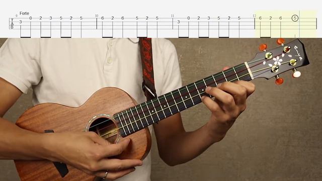 In The Hall Of The Mountain King - Fingerstyle Ukulele (Tabs on Screen) смотреть онлайн