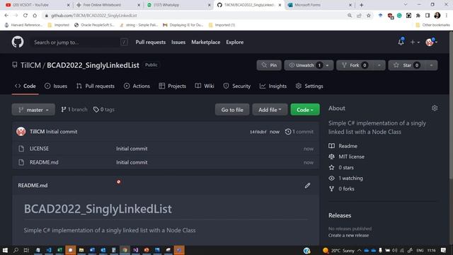 Lecture F: Insert After in a Linked List and GitHub Pull Requests смотреть онлайн