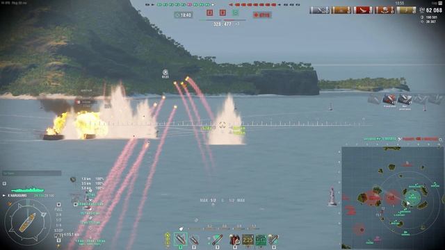 World of Warships - How to: Harugumo - IJN Gunboat Tutorial смотреть онлайн