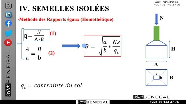 PRÉDIMENSIONNEMENT #SEMELLE ISOLÉE _ MODULE Béton-Armé ??? смотреть онлайн